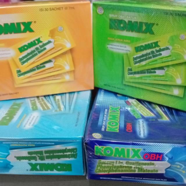 

Komix varian rasa per box