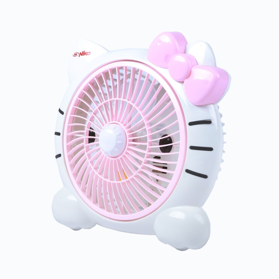 NIKO Kipas Angin Desk Fan 9&quot; NK 902 Hello Kitty - Garansi Resmi 1 Tahun