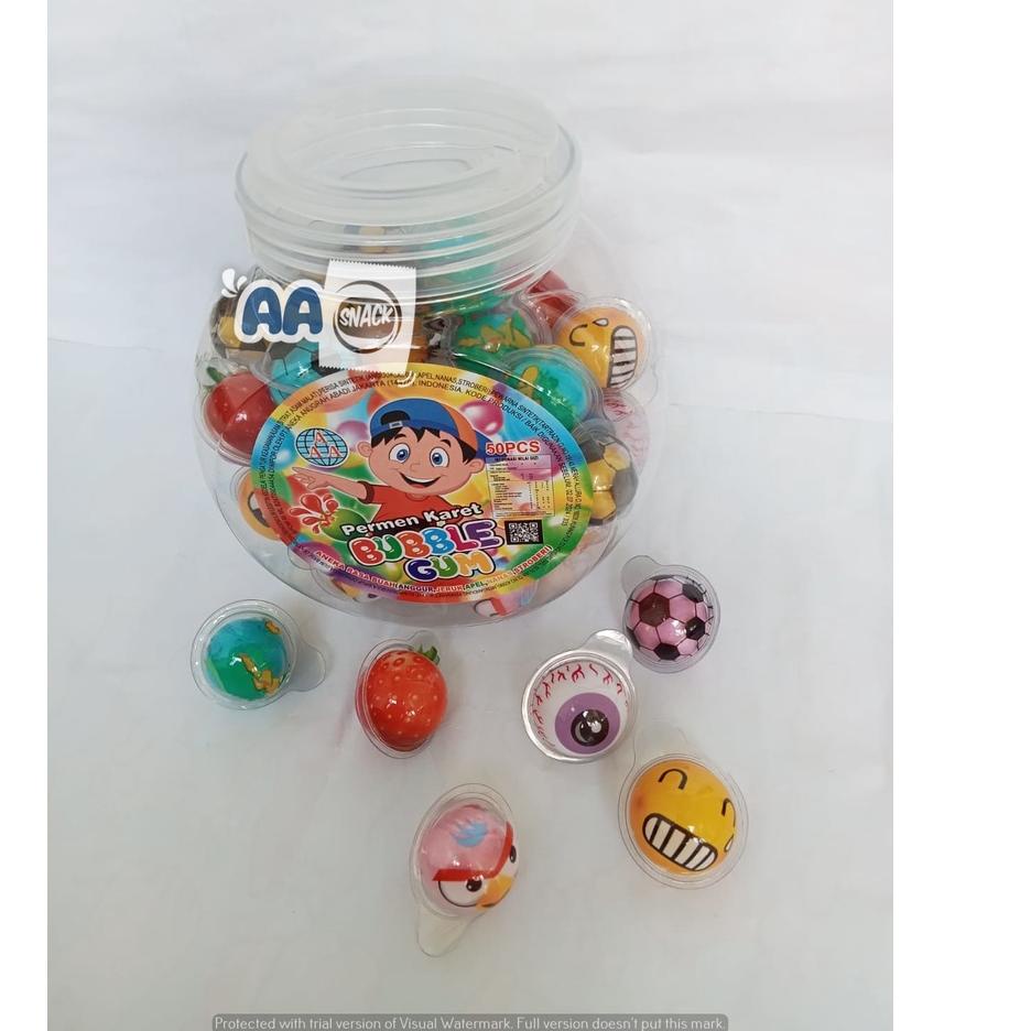 

STAR BRANDS PERMEN BUBBLE GUM AAA BENTUK MATA ISI 50 !!