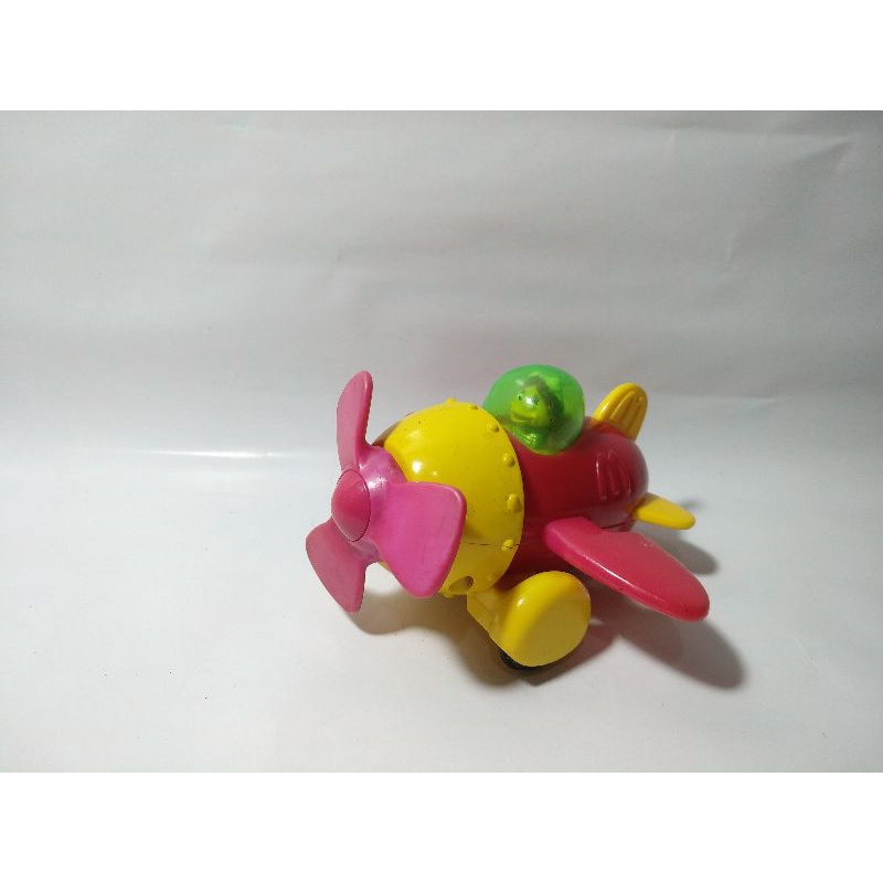 Maskot Mcd Birdie Air Plane Pesawat Happy Meal Mcdonalds Airplane Toys Craft Jadul Rare Retro Antik