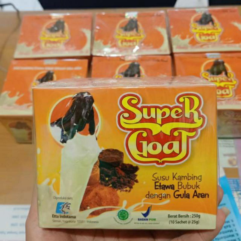 

susu KAMBING ETAWA SUPER GOAT DENGAN GULA AREN