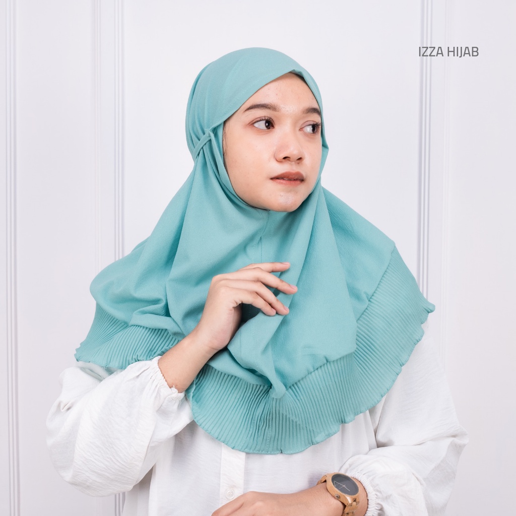 HIJAB BERGO PLISKET BERGO TALI MARYAM PLISKET NON PET IDOLA BERGO MARYAM PLISKET DIAMOND