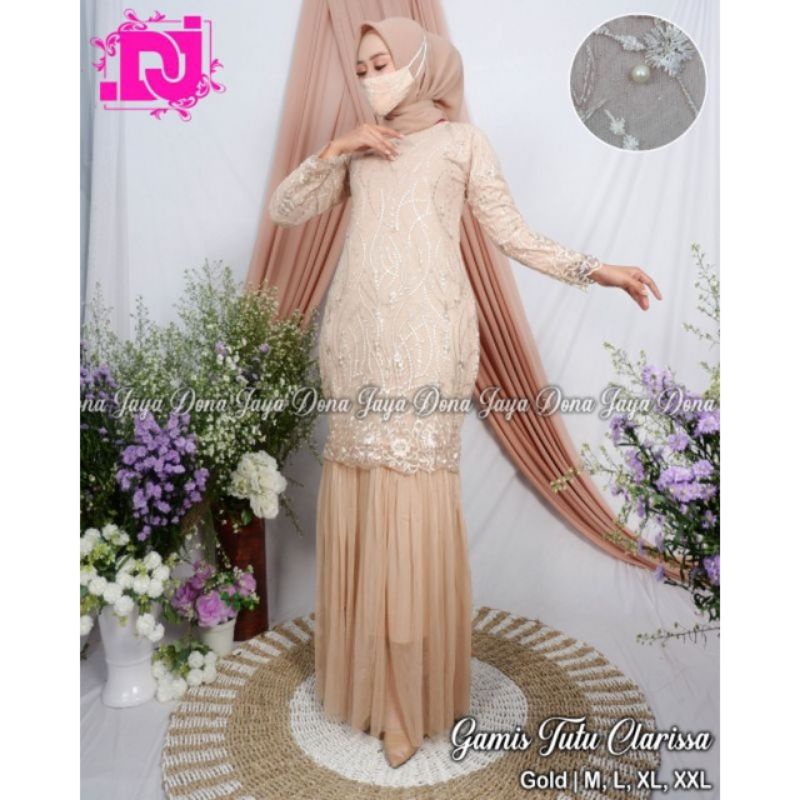 GAMIS TUTU CLARISA//GAMIS TULLE TUTU//GAMIS PESTA MURAH