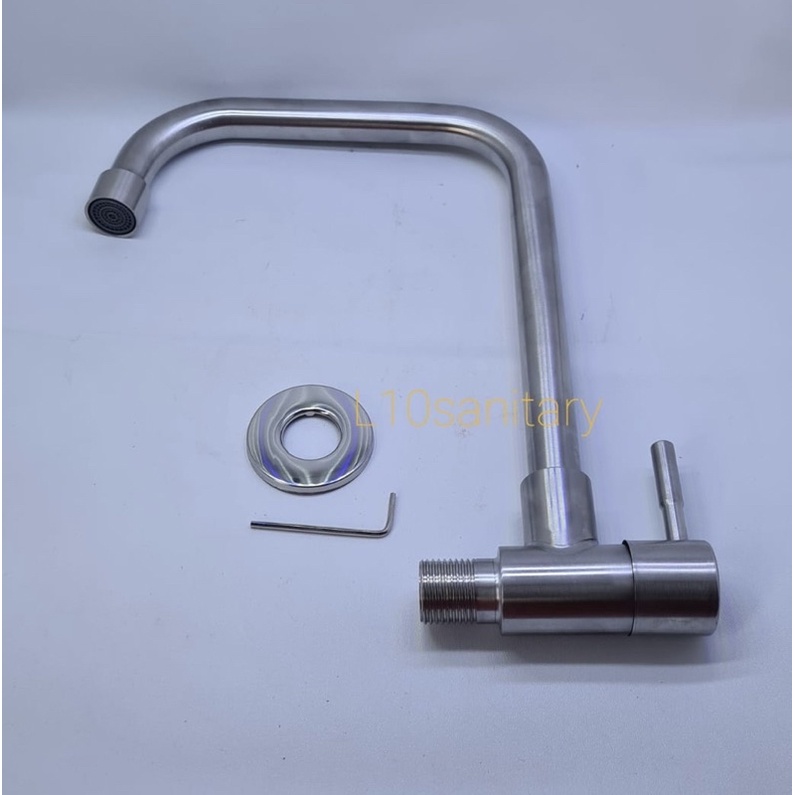 Kran Angsa Stainless SKL 8820 ZT / Kran Dapur Stainless SKL 1/2”