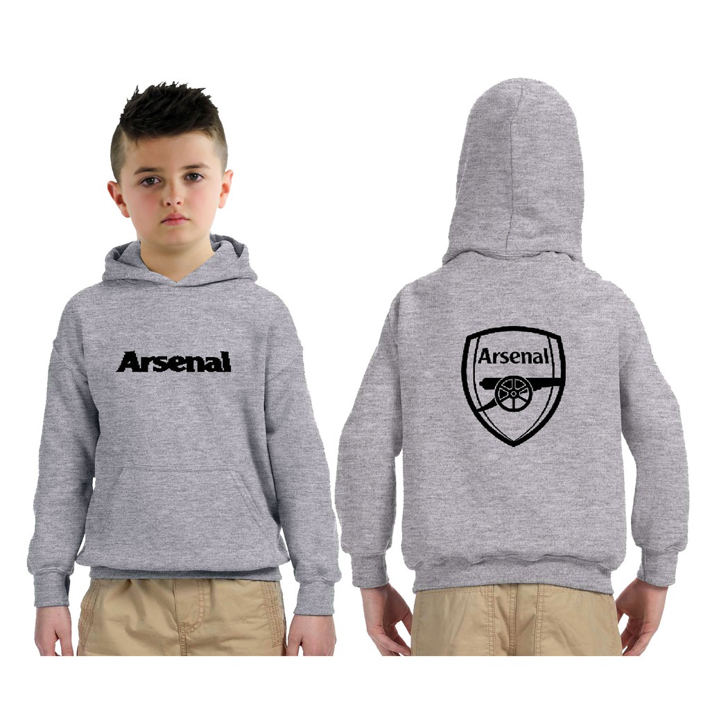 Jaket Hoodie anak Arsenal Jaket team bola Bahan Premium