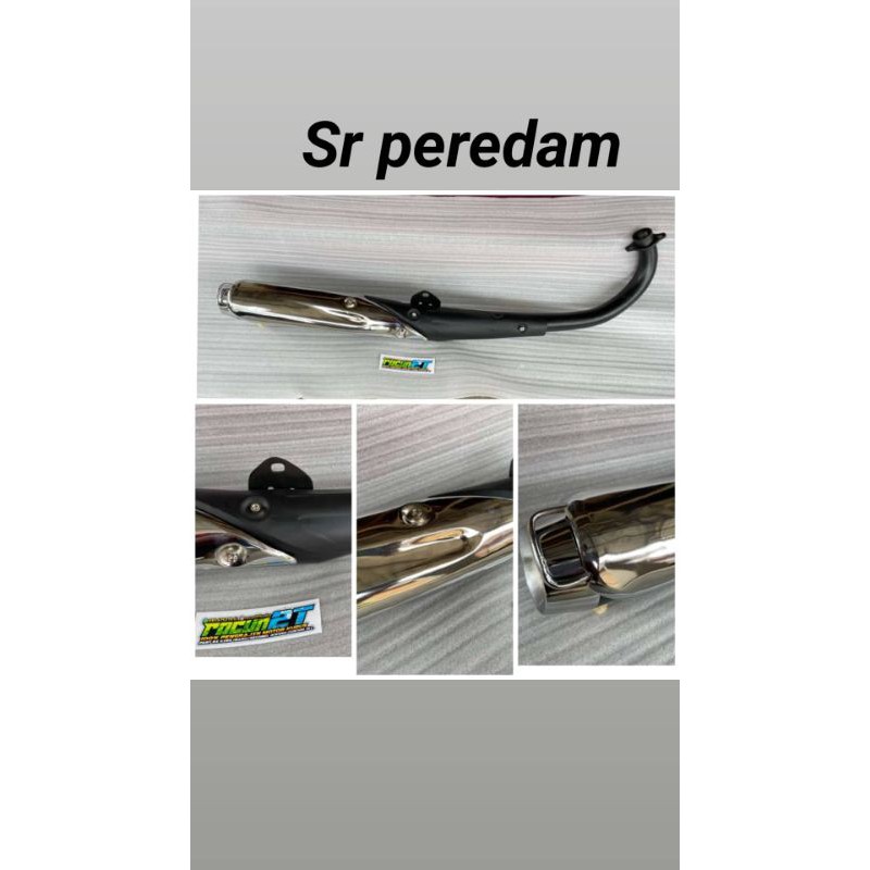 knalpot SR peredam RX king new 2007 2008 2009