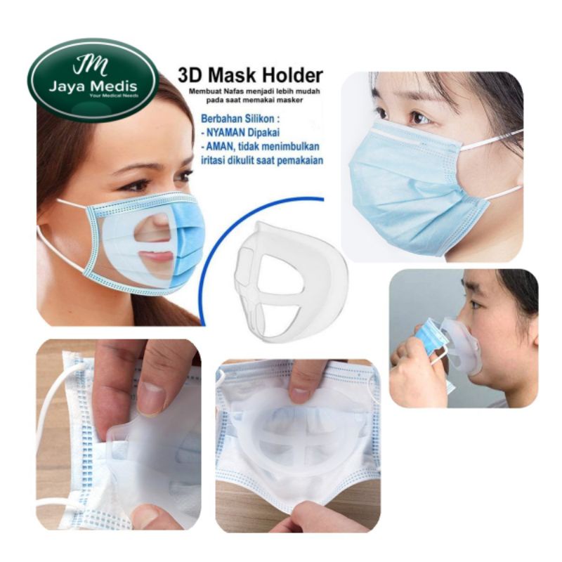 Penyangga Masker Silikon