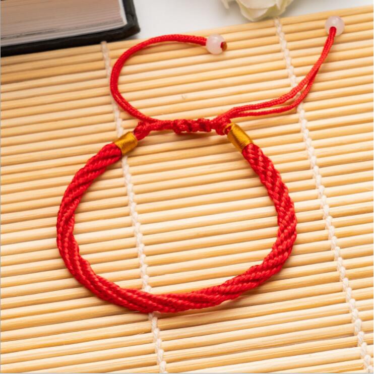 Gelang Fashion Lucky Transfer Benang Merah Dan Hitam