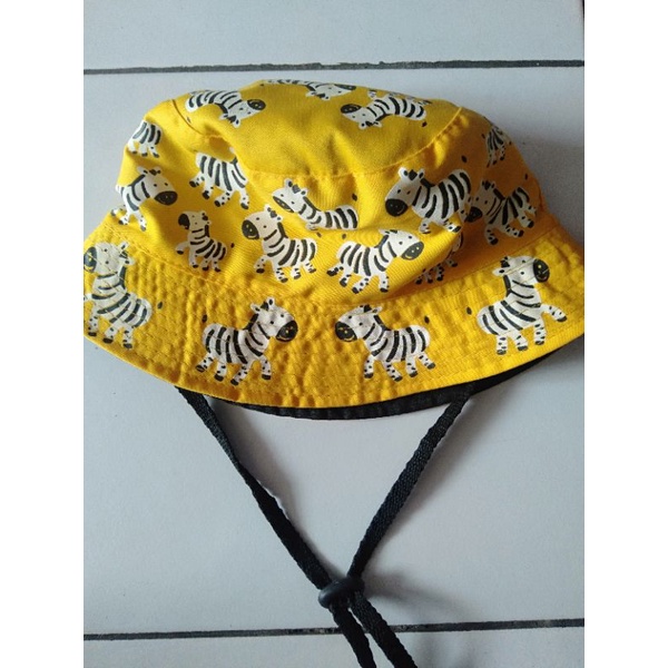 TOPI BUCKET HAT ANAK TALI KARAKTER LUCU