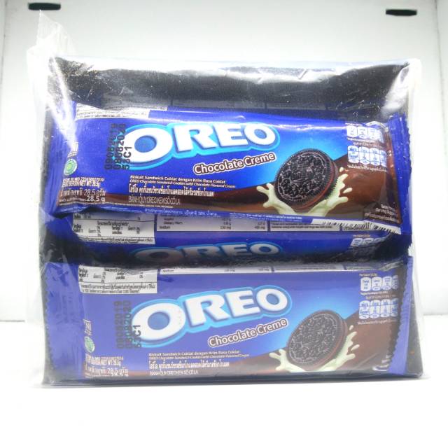 

Oreo Chocolate Creme 1box isi 12pc New Isi 4keping