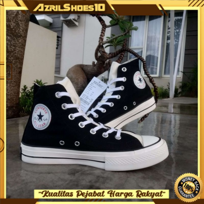 Sepatu Conversse 70s Essentials Fear Of God Black X Converse70s Premium.