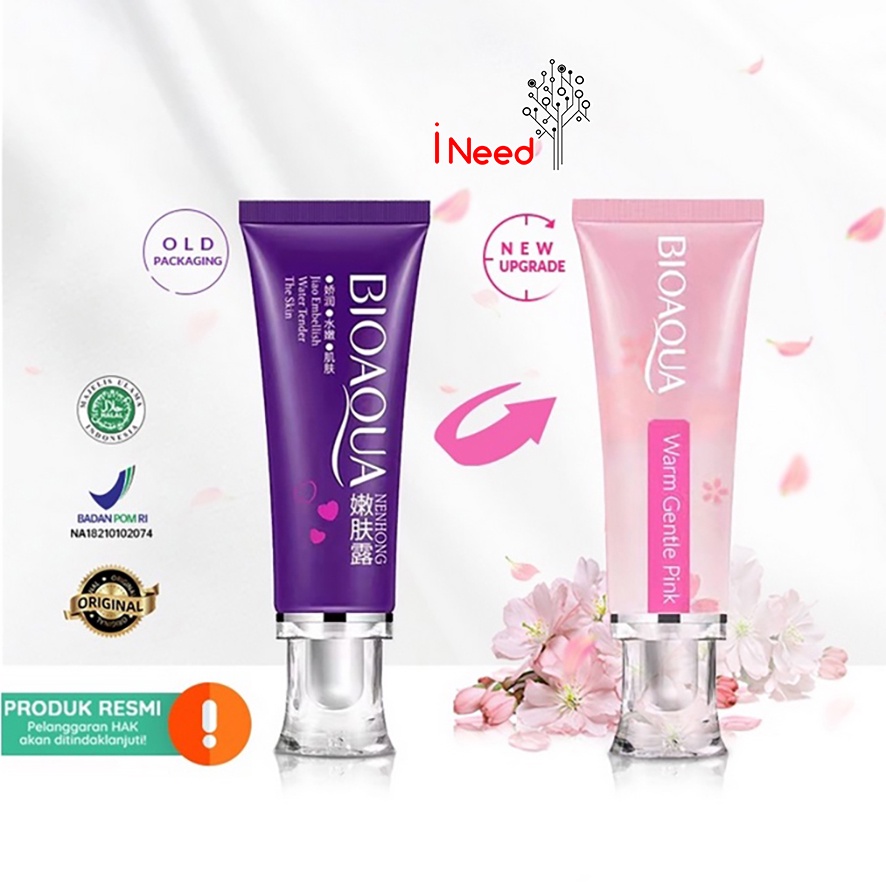 (INEED) BIOAQUA Nenhong Cream 30g Warm Gentle Pink Pemerah Bibir Puting Krim Pemutih Ketiak Paha Pantat Area Intim