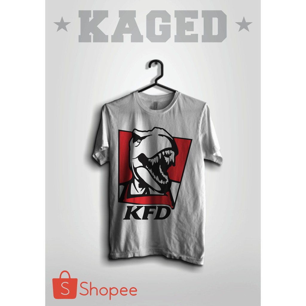 Kaos Plesetan Kfc #Putih/White Kaos Kfc Kaos Kfd Kaos Lucu Kaos Plesetan Kaos Humor