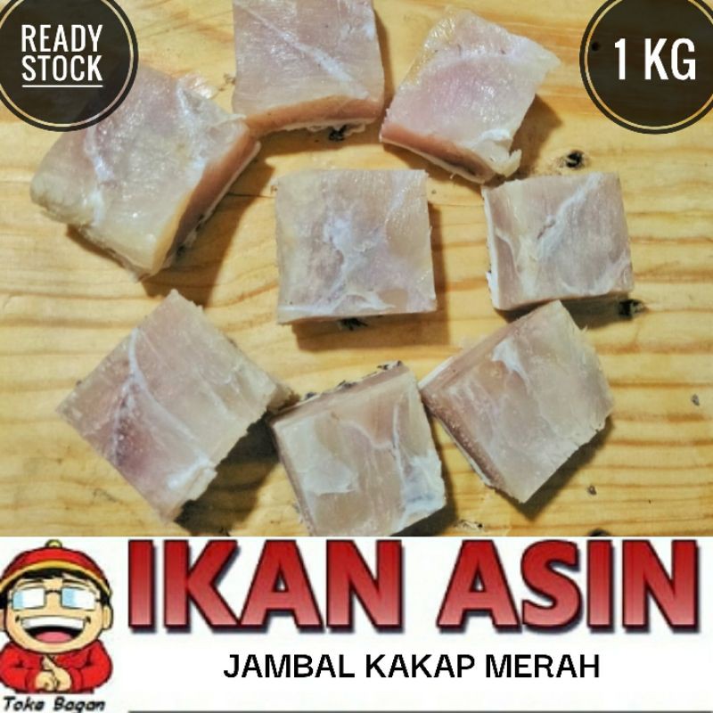 

Ikan Asin JAMBAL KAKAP MERAH 1 kg