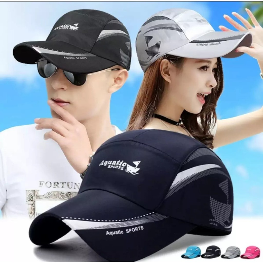 Baseball cap : AQUATIC SPORTS - Topi Baseball Topi Quick Dry Topi Olah Raga Topi Pria/wanita