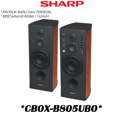 Sharp CBOX-B805UBO 18000 Watt PMPO with Double Woofer