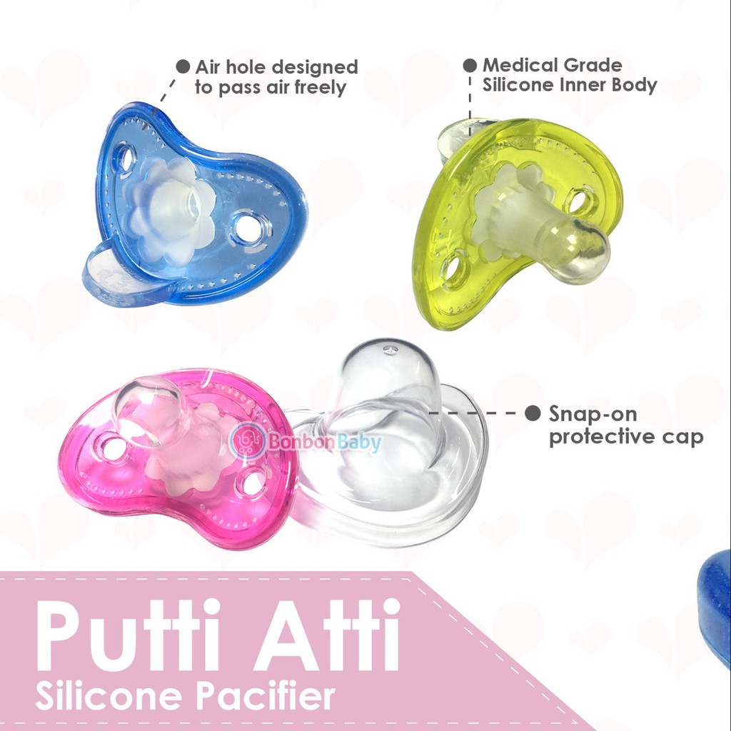 Putti Atti Silicone Pacifier isi 1pc