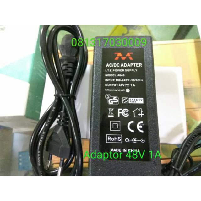 Adaptor 48V 1A