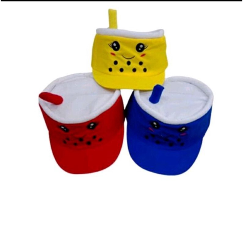 Topi Anak Viral Boneka Boba / Topi Boba Viral