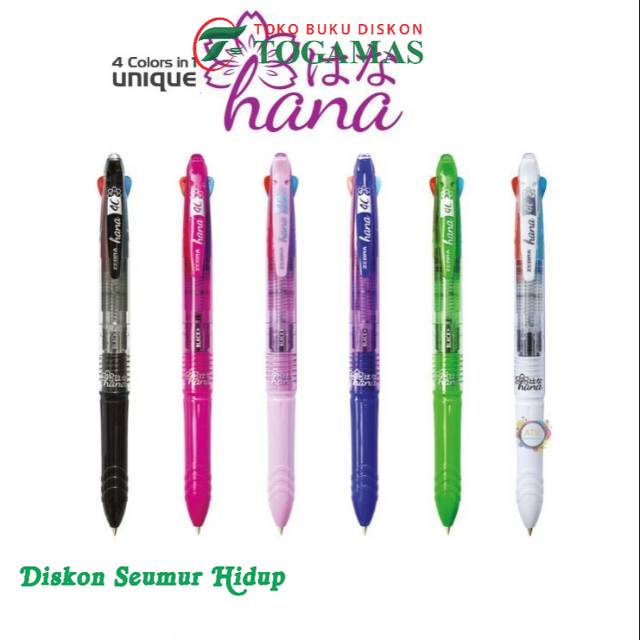 

PEN ZEBRA HANA MULTIFUNCTION 4C