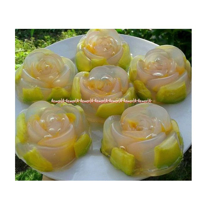 Nutrijell Pudding Susu Rasa Mango Flavour 170gr Orange Mangga Nutrijel Puding