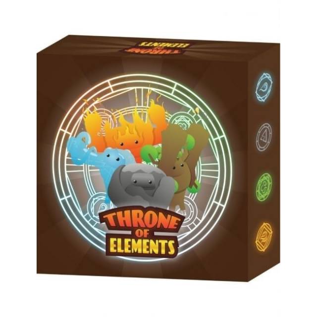 Throne of elemental / card game seru / mini board game / neo domino