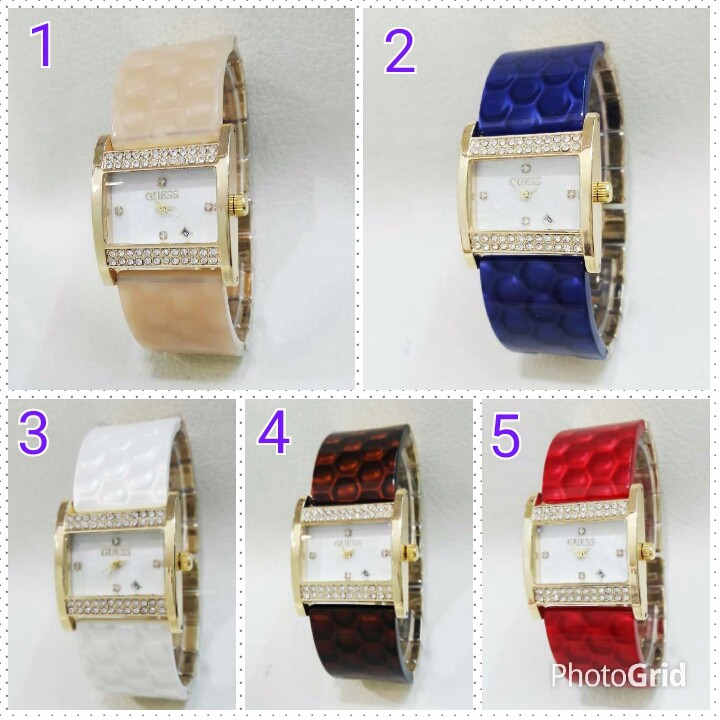 Jam Tangan Wanita Guess / Jam Cewek Guess / Jam Guess Rantai krski tp
