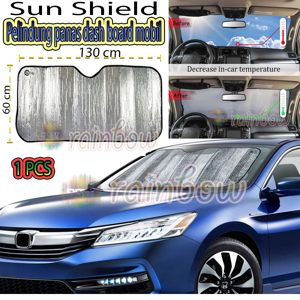 Rainbow pelindung kaca mobil anti panas penutup kaca mobil anti panas penutup mobil anti panas penah