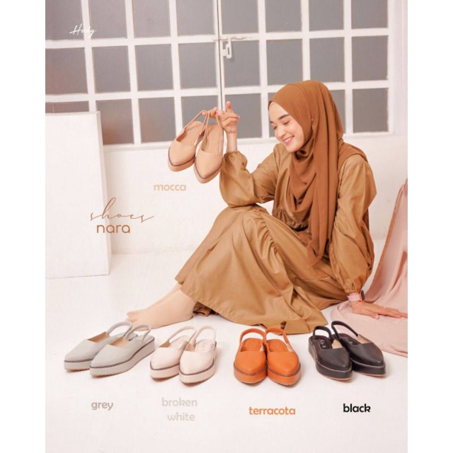 Nara Shoes 100% ORIGINAL by Hody | sepatu cewek/sandal cewek | GARANSI bisa COD