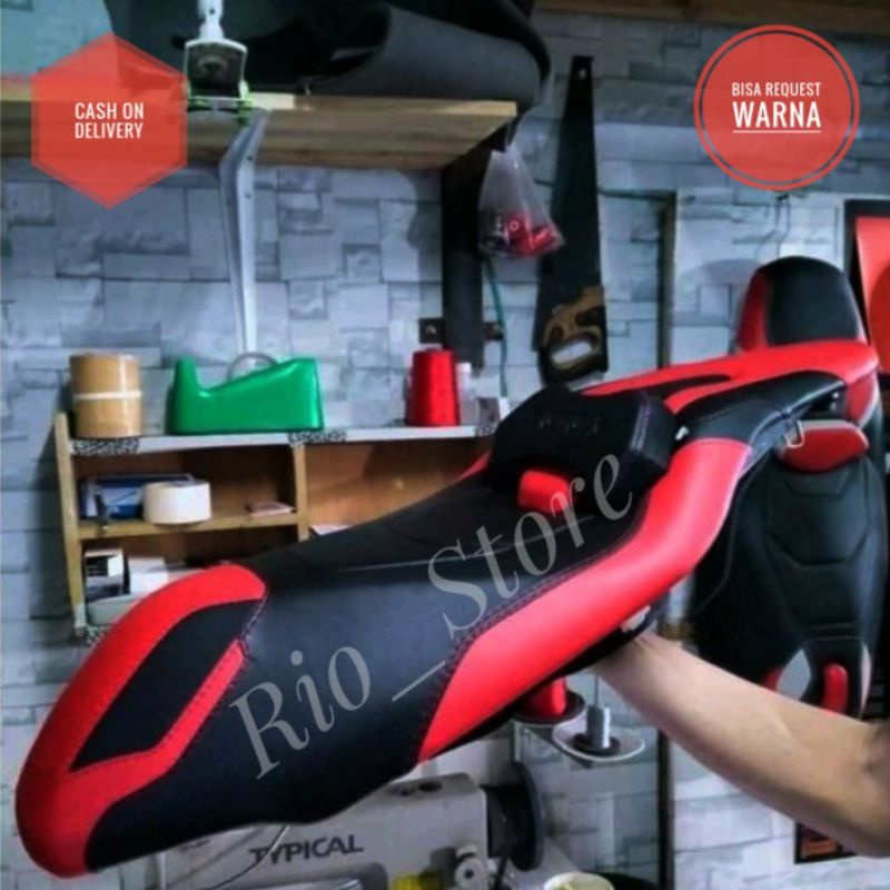 Modifikasi Cover Sarung Kulit Jok Motor Yamaha Nmax Old Nmax New 2015 - 2022 Full MBtech Terbaru