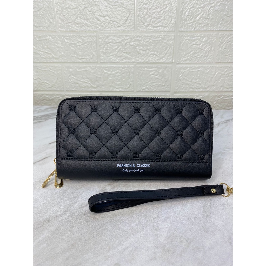 PX 644 Dompet Panjang Wanita Import - Dompet Kualitas Premium - Dompet Double Layer Terbaru