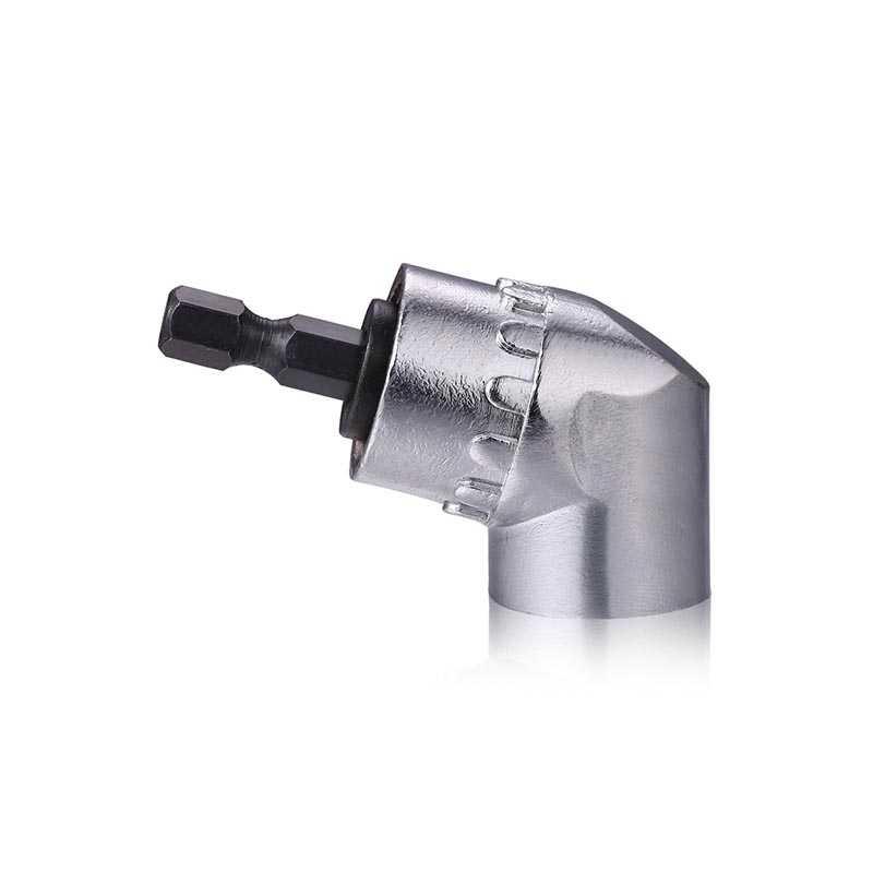 Extension Mata Bor L / Adapter Mata Bor Belok 1/4inch Hex Bit Socket