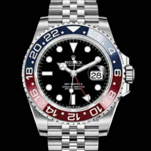 Rolex PEPSI   GMT-Master II Watch: Oystersteel – M126710BLRO-0001