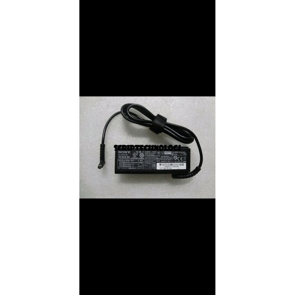 Original Adaptor Charger Laptop SONY VGP-AC19V74 19.5V 2A Magnet