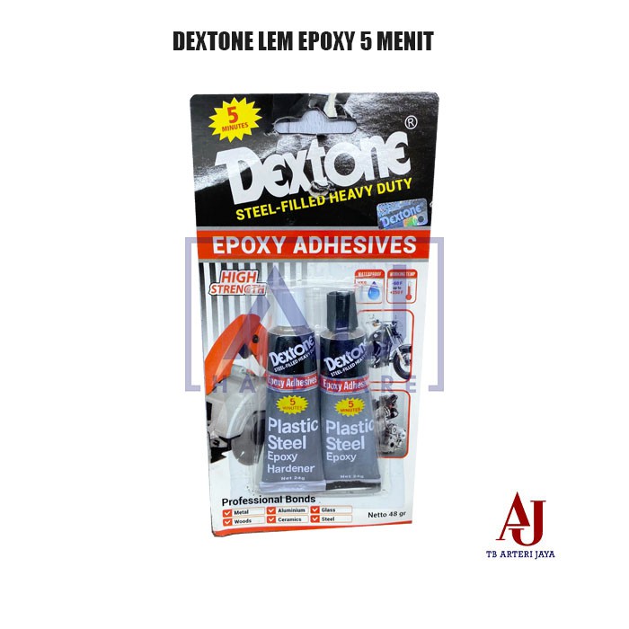 

Dextone Lem Besi Epoxy Ukuran 48 Gram Atau Lem Besi Serbaguna 5 Menit Lem Campur