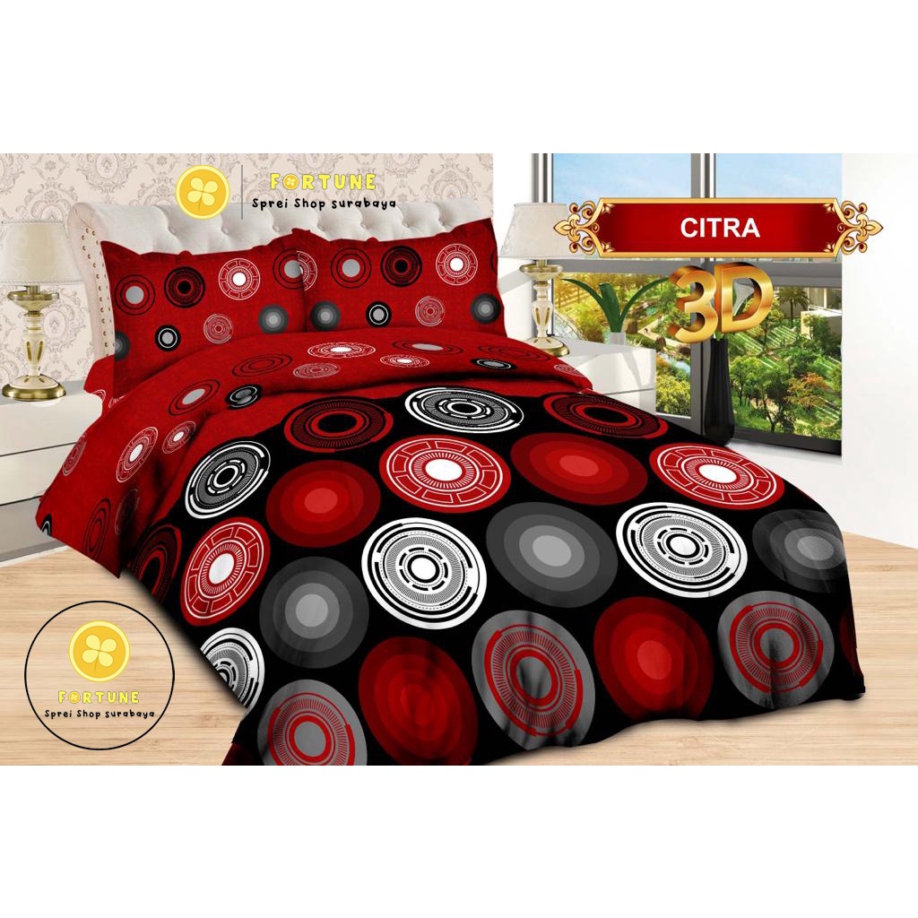 Sprei BONITA 180x200 Motif Terbaru Minimalis 3D Disperse (BISA COD) Arianna, Citra, Bella Vista, Paris, Laguna, Olimpico