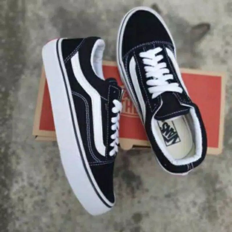 sepatu vans old skool premium high quality | Shopee Indonesia