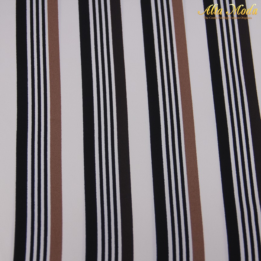 

Alta Moda Heavy Cady Stretch Zara Stripe Besar Dusty (1M)