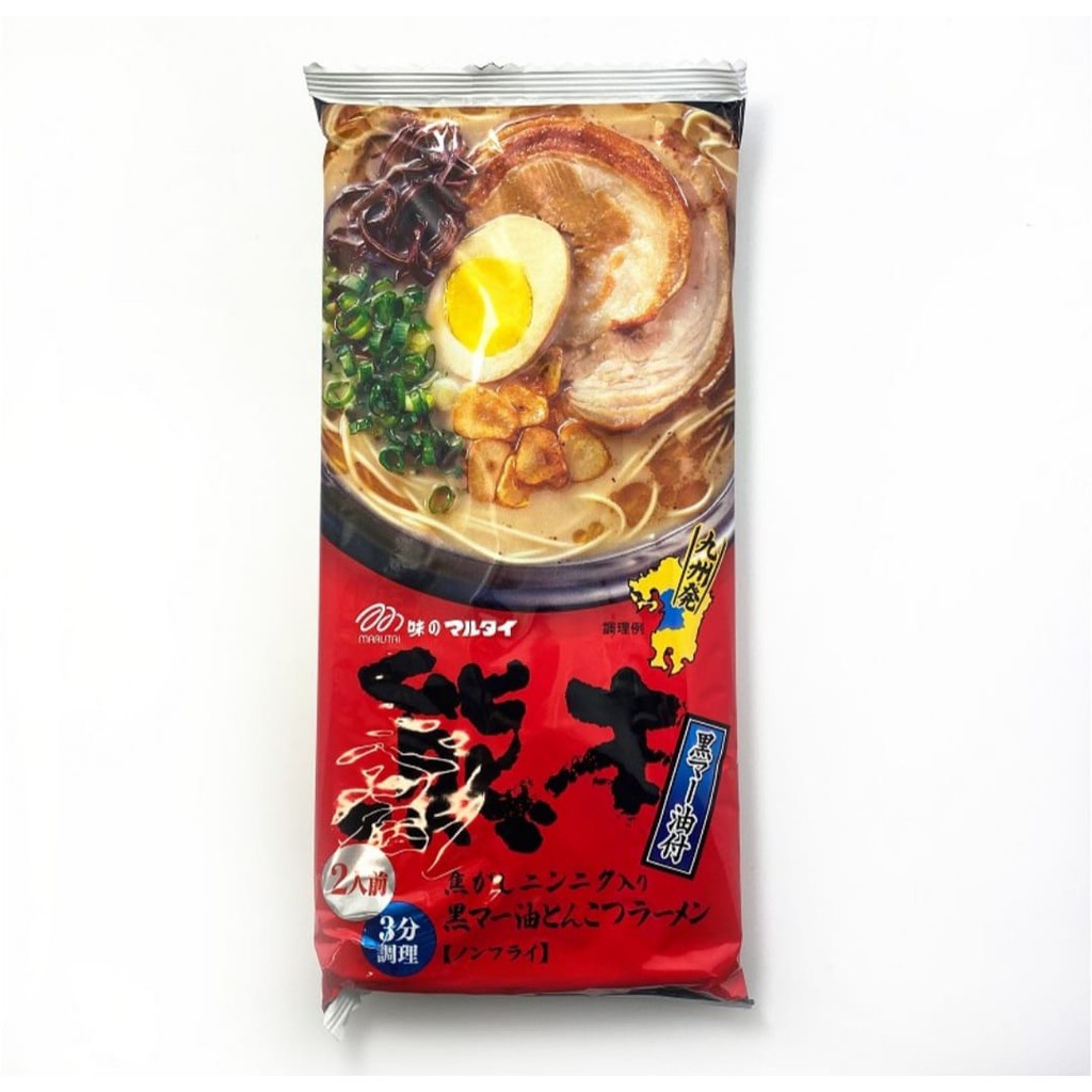 

Marutai Kumamoto Kuro Mayu Tonkotsu Ramen [186gr]