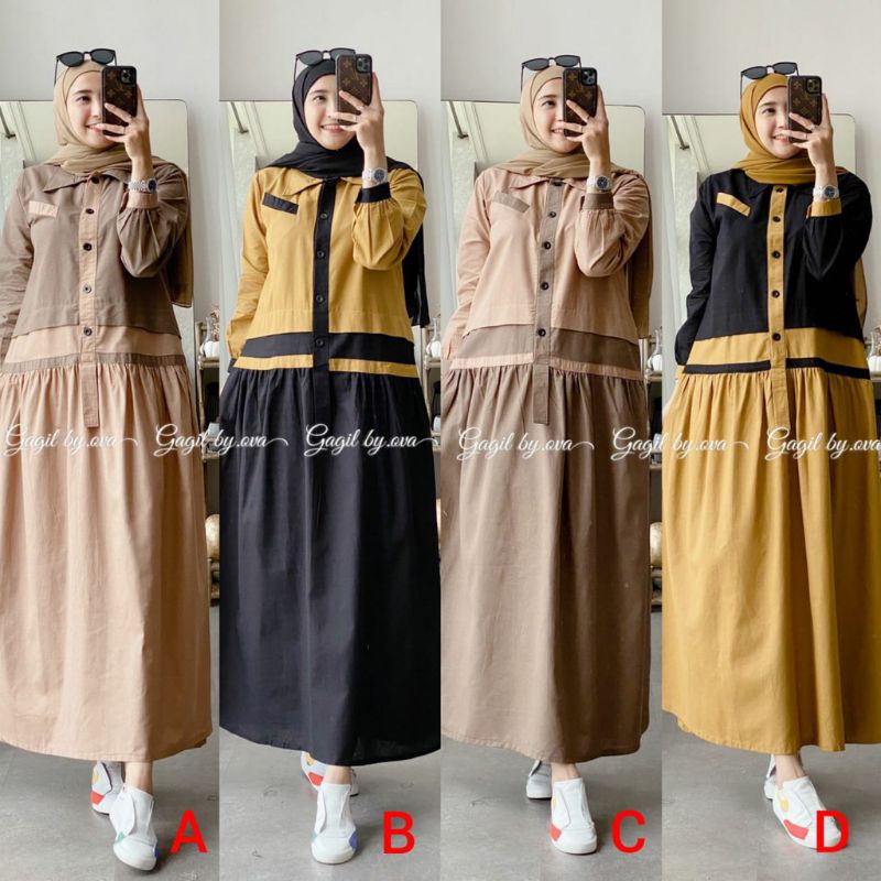 Semi dress Gresiana by gagil by ova