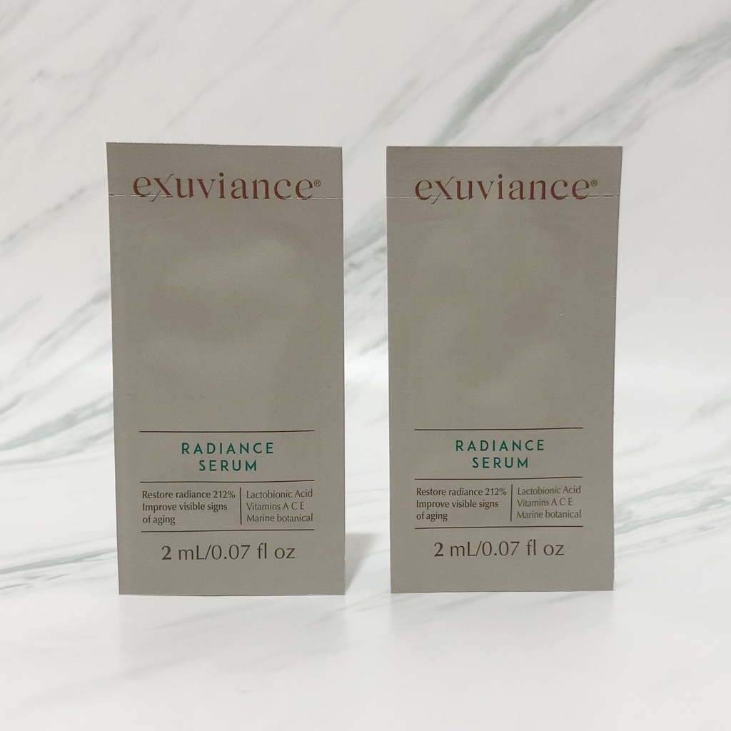 Exuviance Radiance Serum Sample with PHA