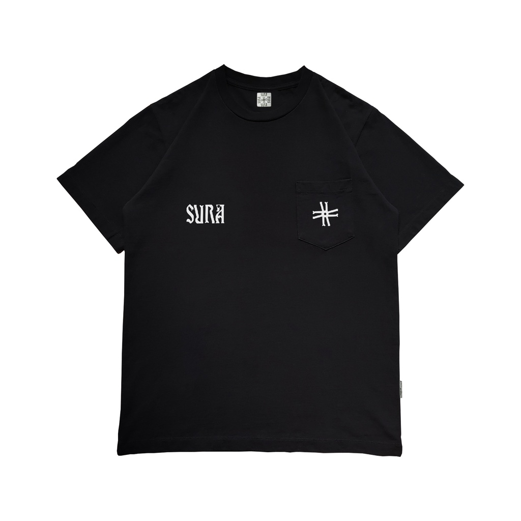 Sura Positiva - T-shirt Heavyweight Pouch (Primary Base) Black