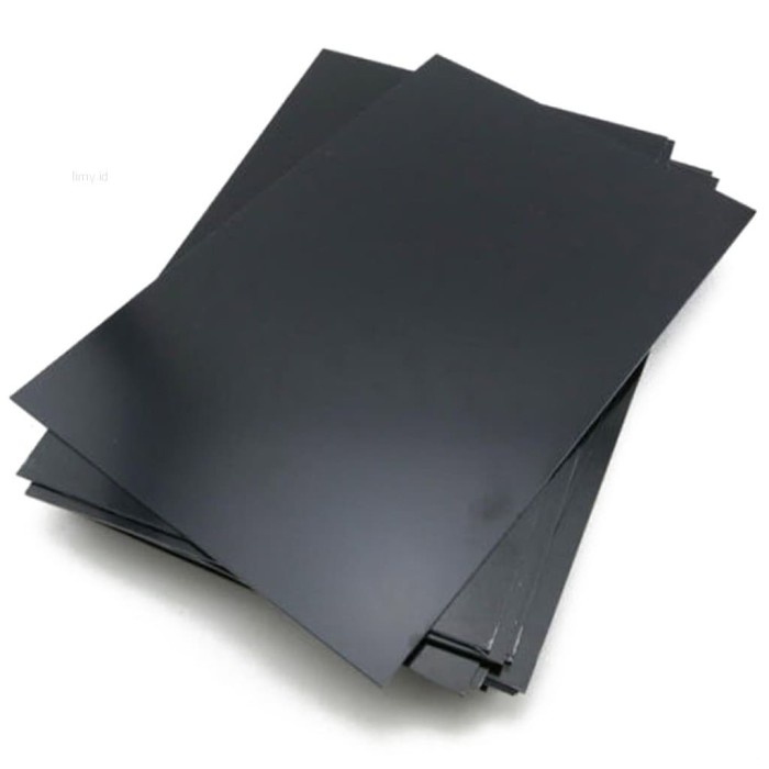 

(DISKON TERMURAH) Grosir 5 lembar/ Impraboard tebal 3mm 50x75 cm - Putih