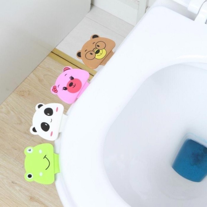 Pegangan Dudukan Kloset Kartun - Holder Closet Cartoon WC Toilet