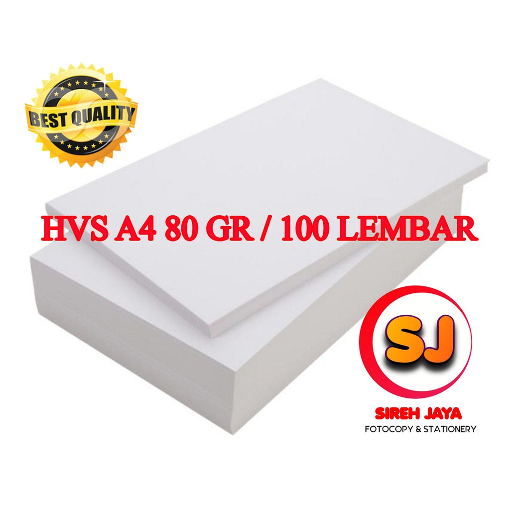 

KERTAS HVS A4 ECERAN 80 GR