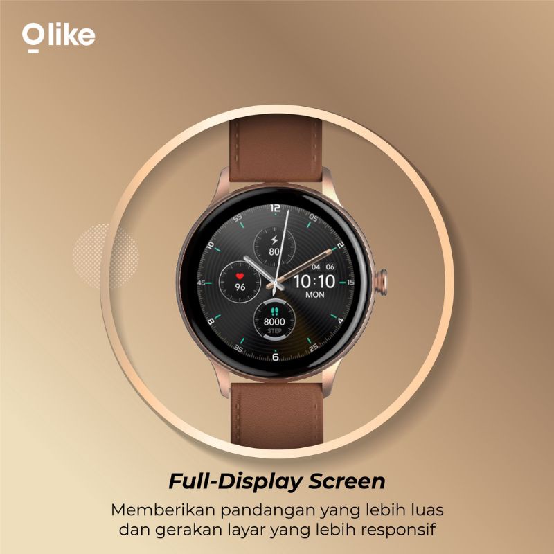 OLIKE ZETH W1 SMART WATCH GARANSI RESMI 1 TAHUN