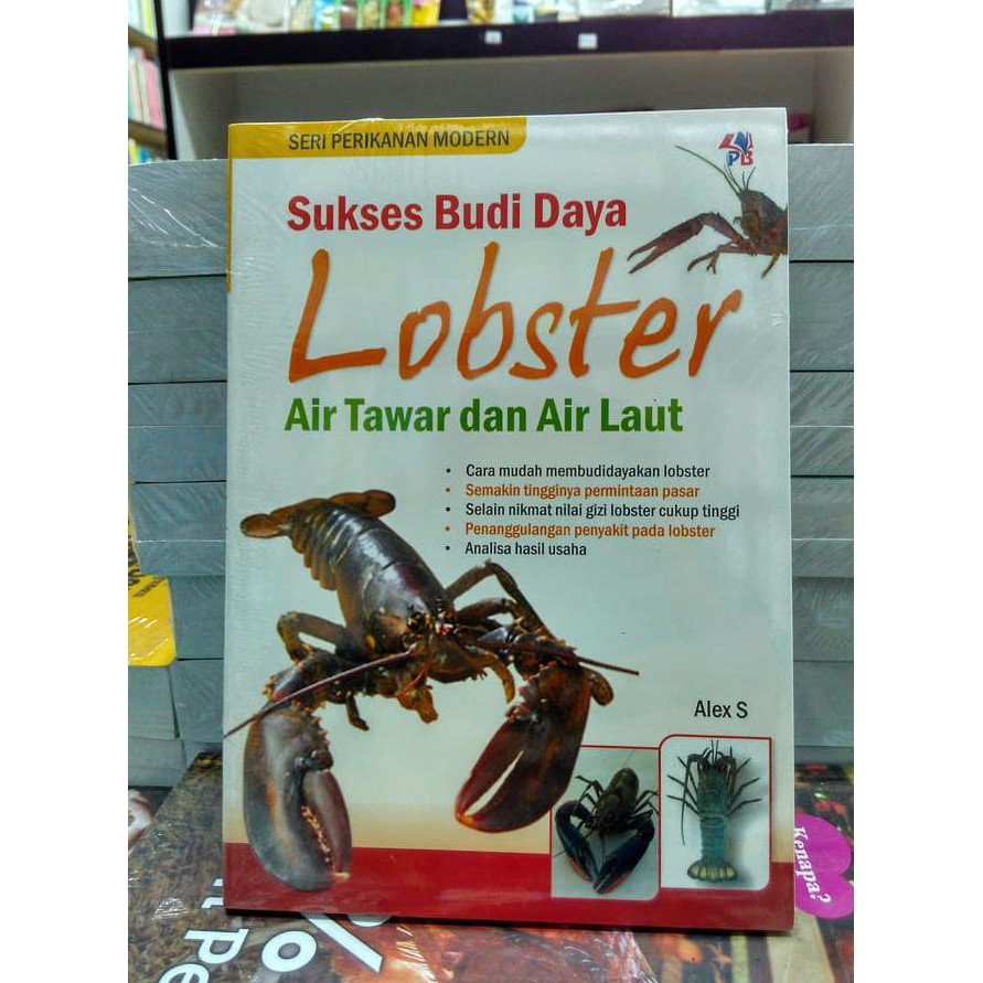 Buku Sukses Budi Daya Lobster Air Tawar Dan Air Laut