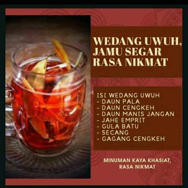 

WEDANG UWUH ECER