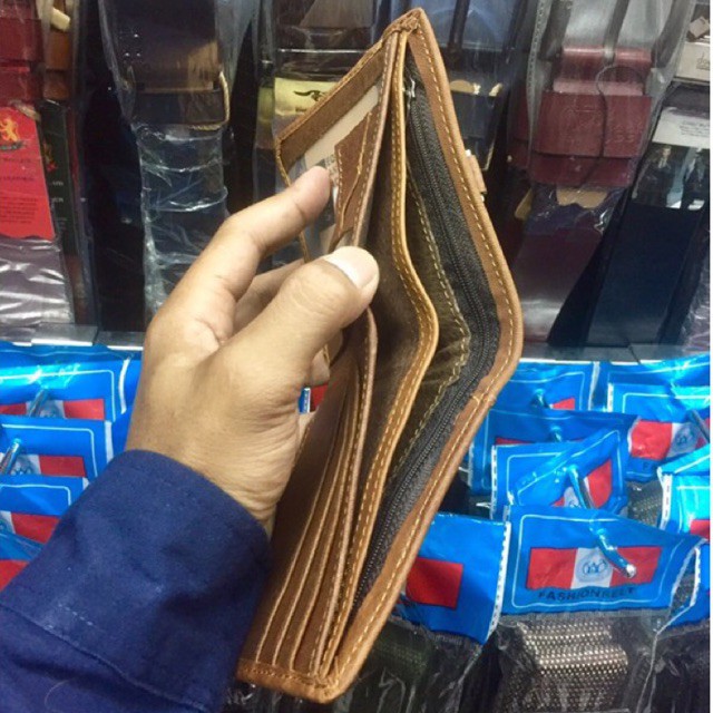 dompet lipat pria bahan kulit asli berkualitas impor #dompet #dompetlipat #dompetpria #dompetkulit