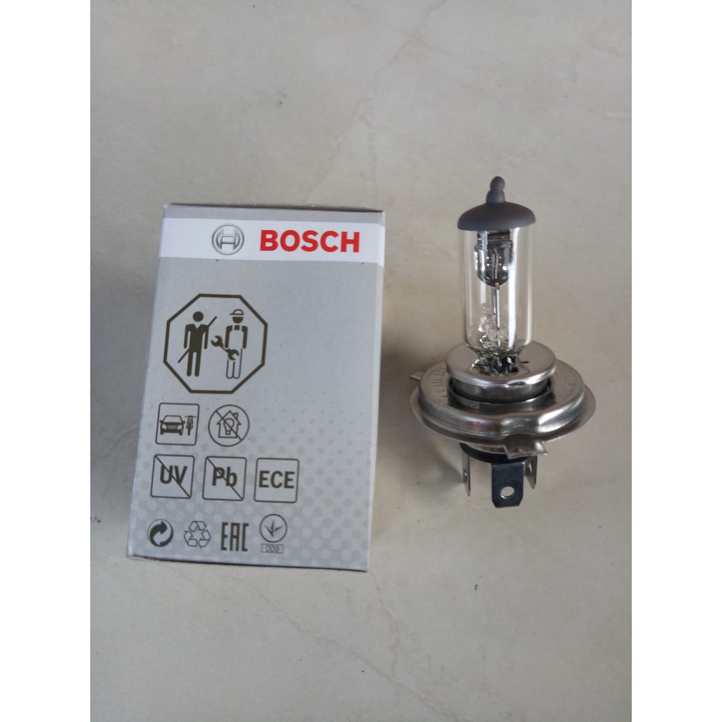 LAMPU HALOGEN H4 60/55 WATT 12 V / LAMPU HOLOGEN / BOHLAM LAMPU / DOP LAMPU